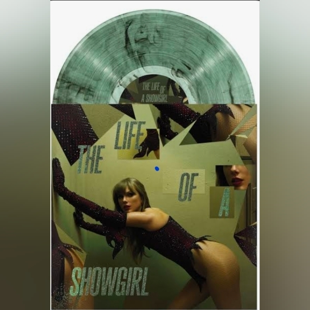 Taylor Swift The Life Of A Showgirl Shiny Bug Wintergreen & Onyx Limited Ed. New